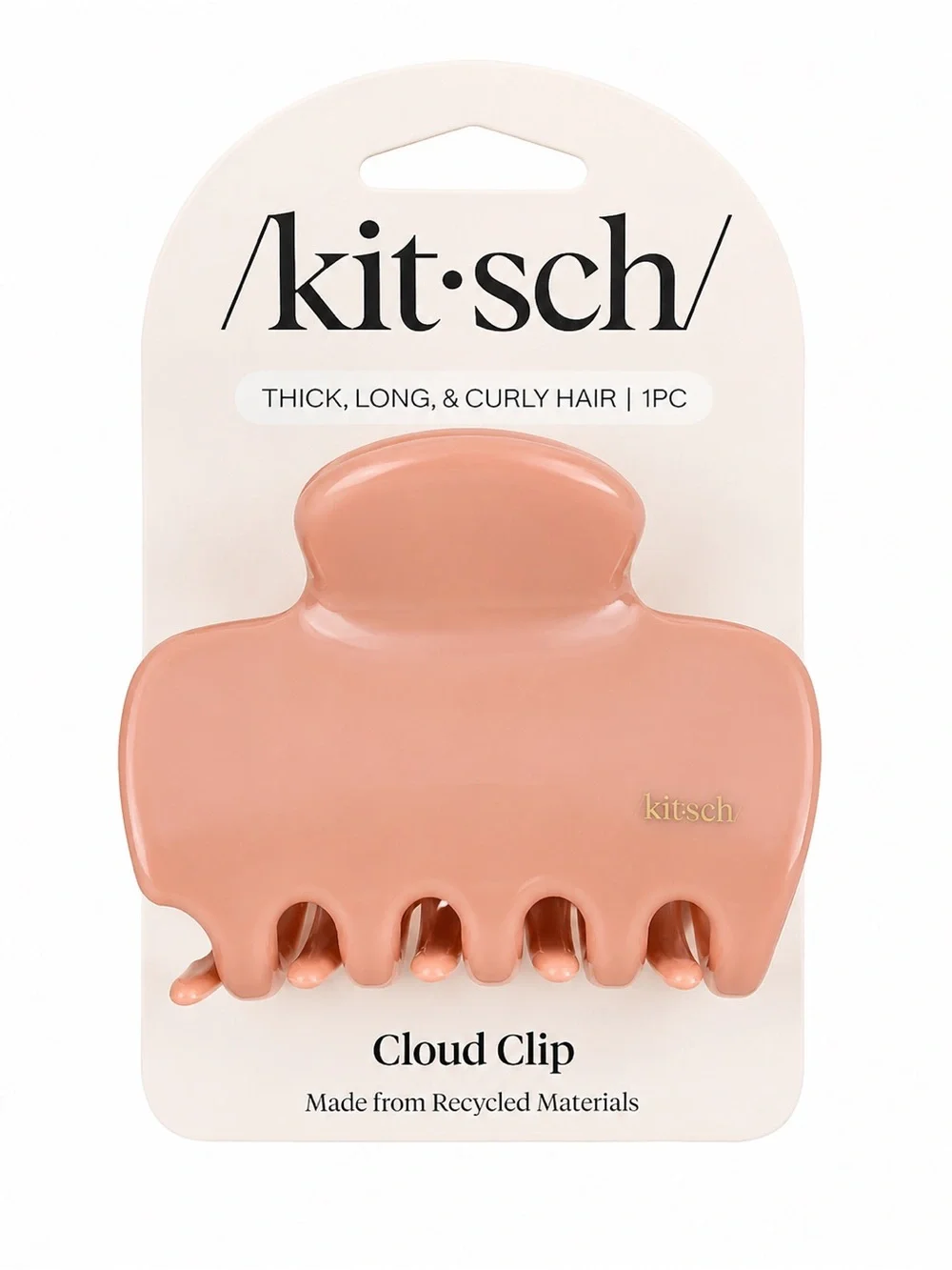 Kitsch Cloud Clip Large – Rosewood Pink Hair Claw Clip